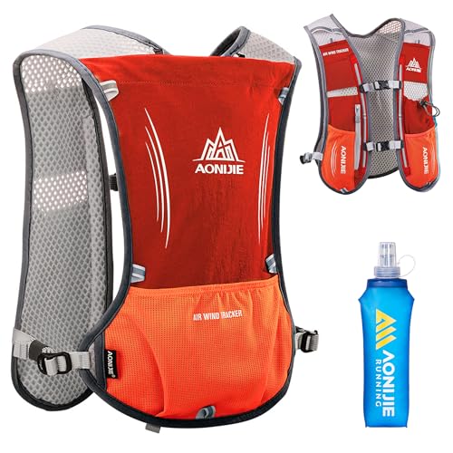 Image of AONIJIE Hydration Backpack Running Vest, 5L Capacity, Multi-Pocket Design, Breathable and Lightweight, Pack for Outdoor Sports - Running, Cycling, Climbing and Hiking