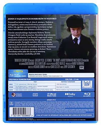 La profecía Blu-Ray Región B en castellano para coleccionistas que buscan audio y subtítulos 3