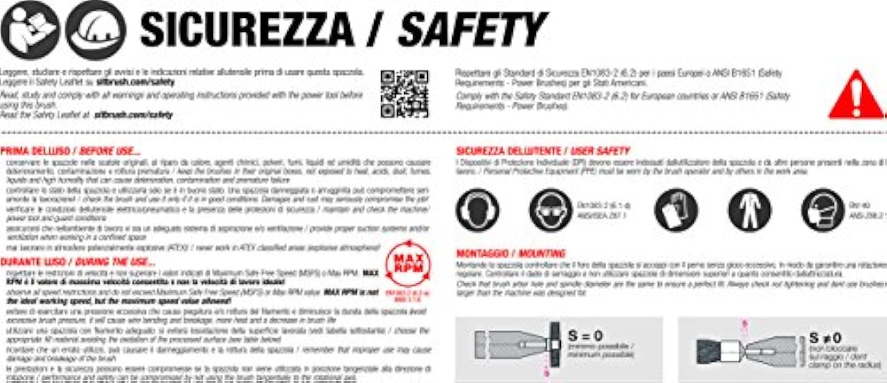 Spazzola Per Levigatrice A Filo Ondulato - 70 Mm Larghezza, Acciaio 0.3 Mm, Per Ferro E Legno - Foto 6
