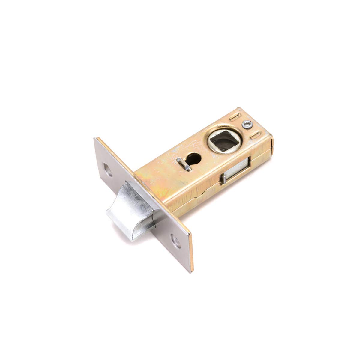 1Pcs Stainless Steel Flat 30mm Door Tubular Latch Mortice Latch Lubricant Rebate Latch, Tubular