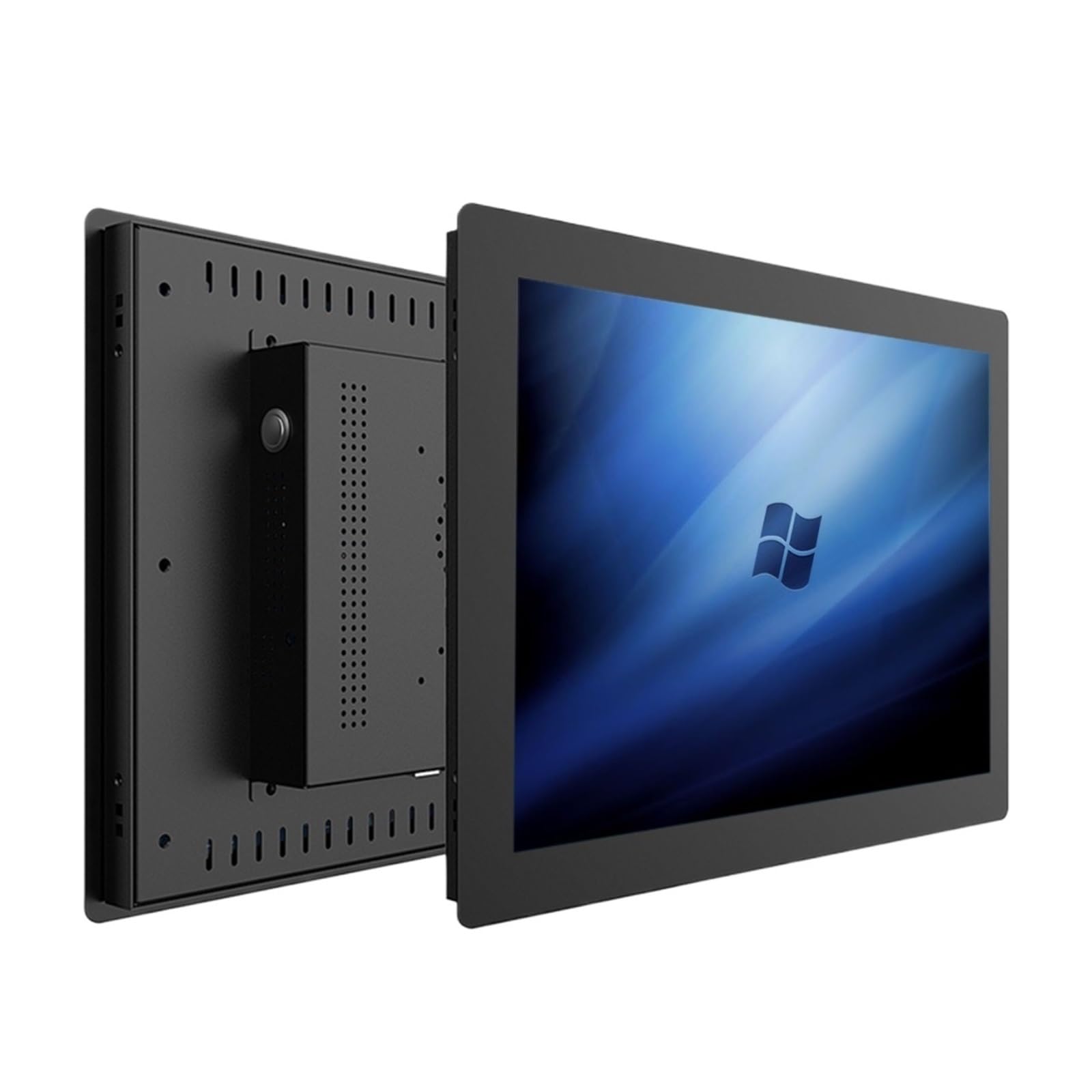 1 monitor for computer industriale integrato da 10" 12 15 17 pollici con display touch screen resistivo e interfaccia DVI(17 inch DVI USB)
