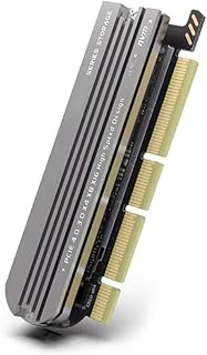 Woedpez M.2 NVME to PCIe X16 Adapter M.2 NVMe SSD to PCI-e Expansion Card Hard Drive Converter for 2280/2260/2242/2230 Nvme Ssd Adapter Pcie X16 Adapter Card Pc