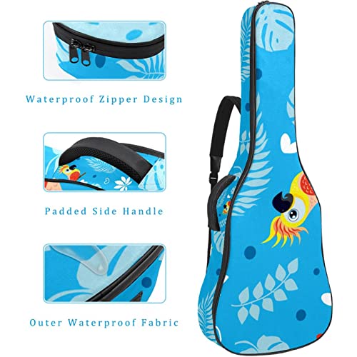 Housse de protection en éponge épaisse imperméable pour guitare acoustique électrique basse classique, Multicolore 09… - Les Beatles, Paul McCartney, John Lennon, RIngo Starr, George Harrison Housse de protection en éponge épaisse imperméable pour guitare acoustique électrique basse classique, Multicolore 09… – Image 5
