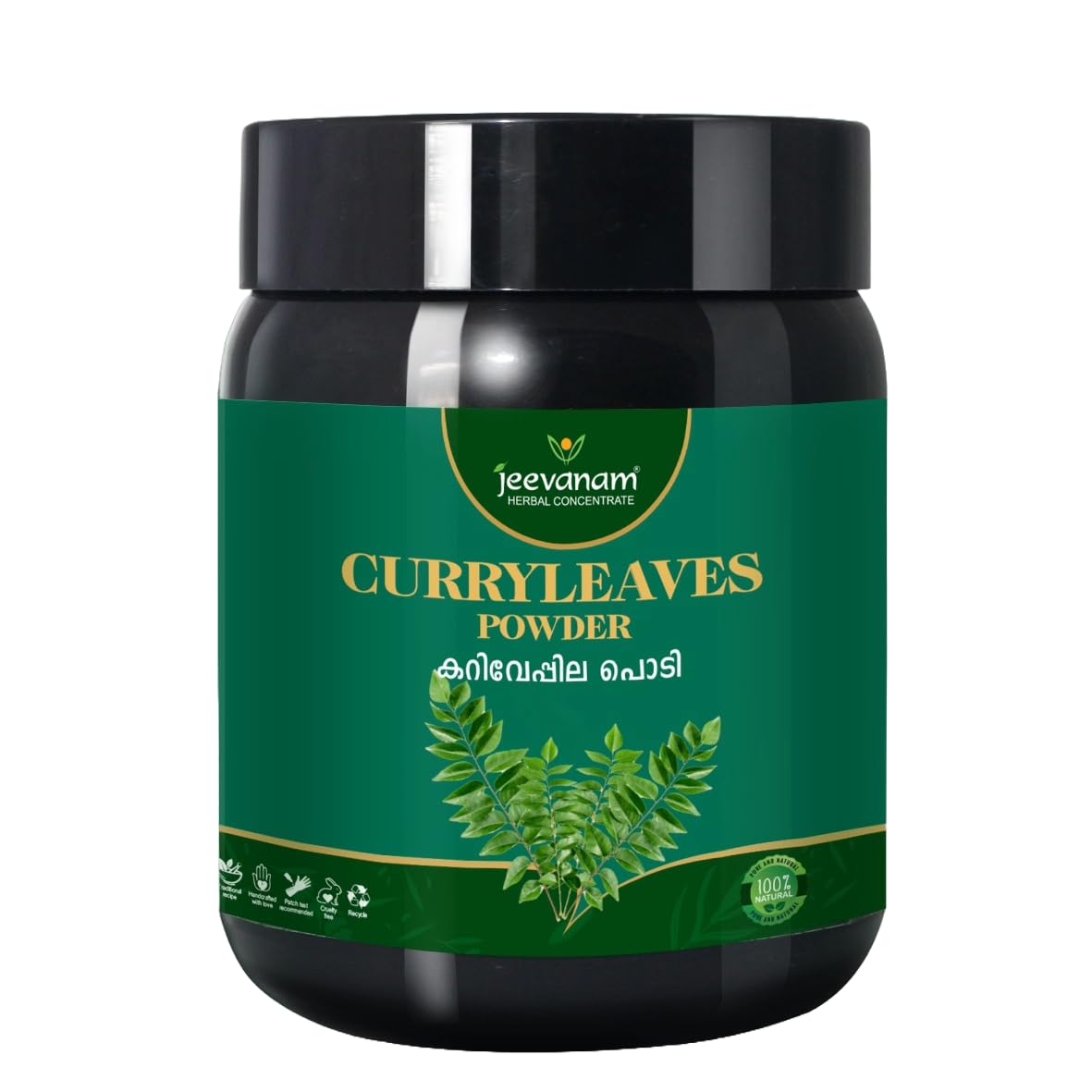Curry Leaf Powder – 100% Pure & Natural | 200g (Sun Dried & Stemless) for Strong and Shiny Hair Growth-image-32