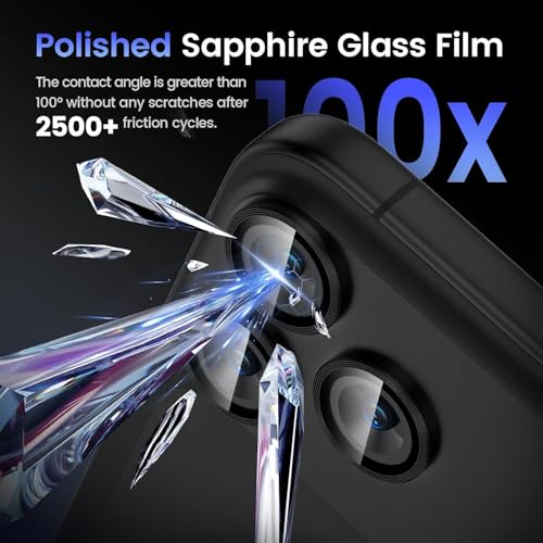 Image of Camera Lens Protector Tempered Glass for iPhone 17 Pro Max - Alloy Metal Cover with Tempered Glass - Scratch Resistant, Easy Installation