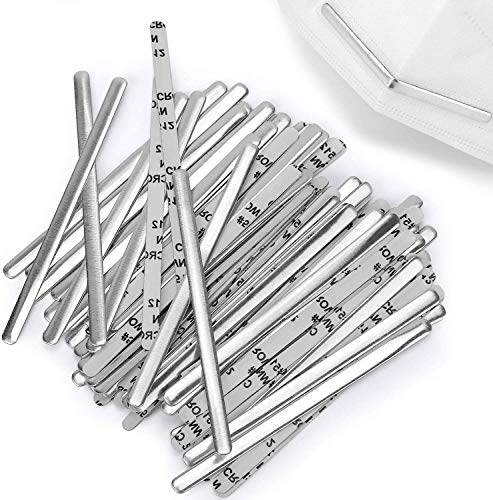 100 Pezzi strisce in alluminio per naso, ponte per...