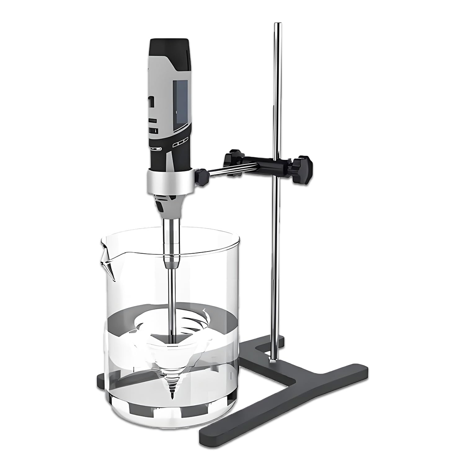 Labor-Homogenisator und Dispergierer mit hoher Schere, mit abnehmbarem Edelstahlkopf, 0,5–250 ml Fassungsvermögen, ideal für Lebensmittel- und Pharma-Anwendungen