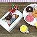 GiftExpress 6 pcs Realistic Artificial Toy Donuts, Scented Fake Donuts, Assorted Realistic Doughnuts Toy Cakes Fake Desserts Decoration Toys, Valentine bv Donut Party Decoration, Prop Food