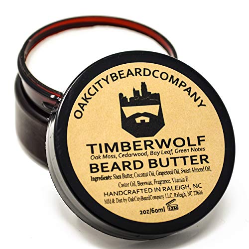 OakCityBeardCo. - Timberwolf - 2oz Beard Butter - Beard Conditioner