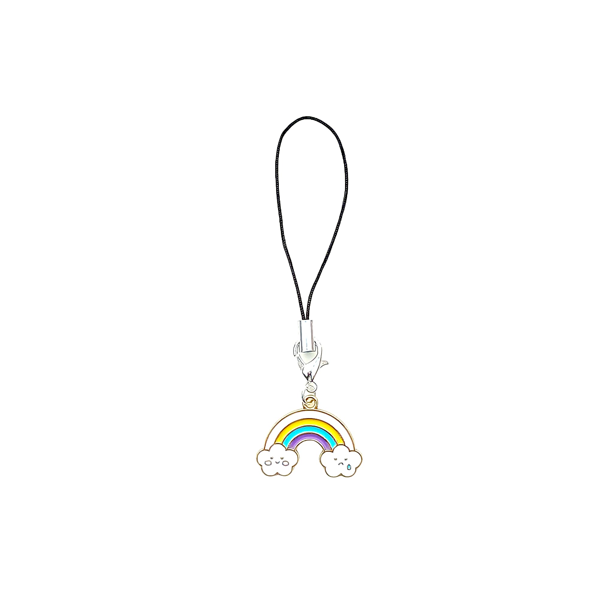 Rainbow Wallet Charm Keychain for Women Men Kids Girls Teens | Adds a stylish decorative touch to phones, tablets, cameras, keychains, bags-image-22
