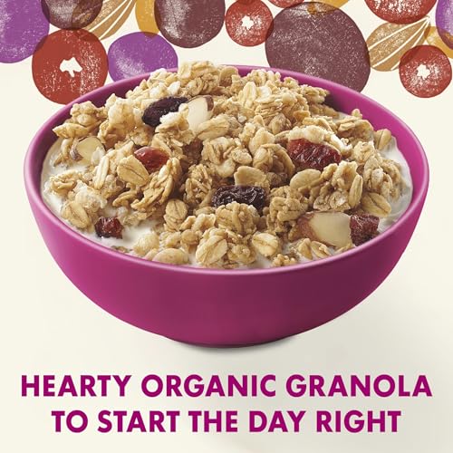 Image of Cascadian Farm Organic Granola, Fruit and Nut Cereal, Resealable Pouch, 11 oz (Pack of 5)