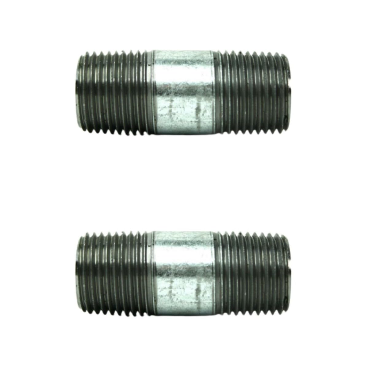 HASMX Replacement 83112 Nipple Replacement for PrimeX (1/2 Inch x 2 Inch Galvanized Steel Nipple), 2-Pack