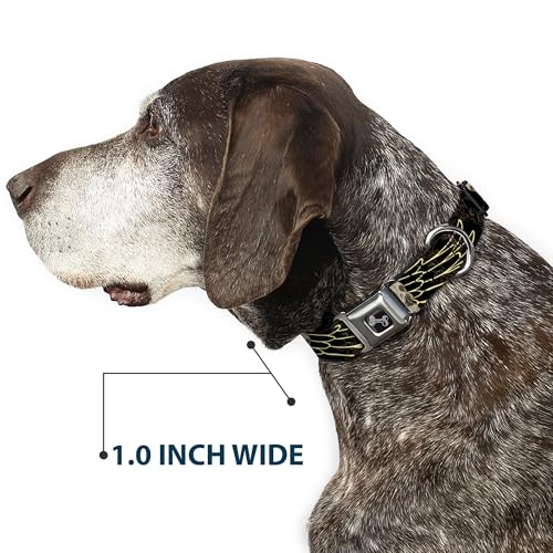 Collier pour chien Buckle Down boucle métallique rigide imprimé de luxe - 7