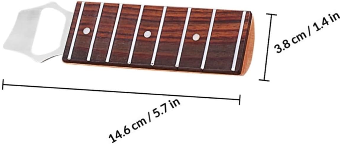 Guitar Shaped Bottle Opener for Guitar Lover, Stainless Steel Oktoberfest image 2