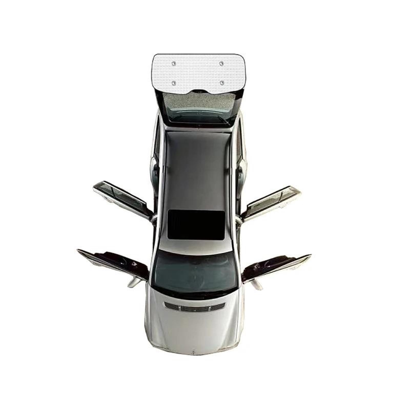 Protector Privacidad Para Parabrisas Y Ventana Lateral Cobertura Total Para Para E 2008 Para P24 2020 2021 2022 2023 Parasol Coche Magnético(Rear Windshield)