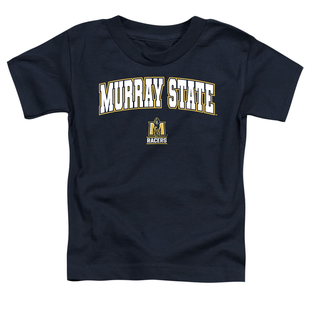 LOGOVISION Murray State University Arch Logo Kids T Shirt (2) for Toddler Boys and Girls, Navy