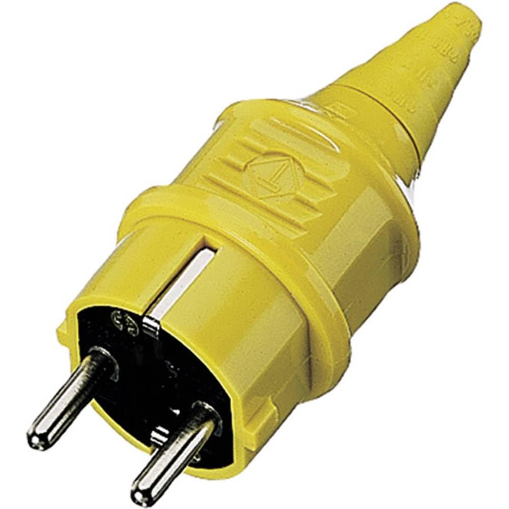 Mennekes 4015394142973 Fiche Schuko 16 A, 2 p+E, 230 V, fiche SCHUKO