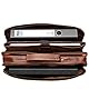 SID & VAIN große Laptoptasche echt Leder - 15.4 Zoll Laptop Business-Tasche Simon XL - Umhängetasche Aktentasche mit extra Laptop-Hülle - Ledertasche Herren und Damen braun handgefertigt
