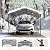 10x15FT Metal Carport, Heavy Duty Frame with Updated Galvanized Steel Roof, Enhanced Base, Outdoor Garage Car Storage Shelter for Cars, Boats, Tools, Party