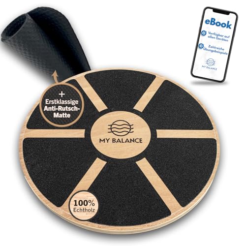 My Balance Premium Balance Board inkl. Antirutschmatte I...
