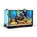 SEMKY Fish Tank Turtle Building Blocks Set with LED Lights, (753Pieces) Creative Sea Animal Model Gifts for Kid and Adult