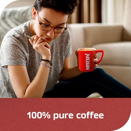 Image of NESCAFE CLASICO Instant Coffee, Dark Roast Coffee, 1 Canister (14.1 Oz) (Pack of 2)