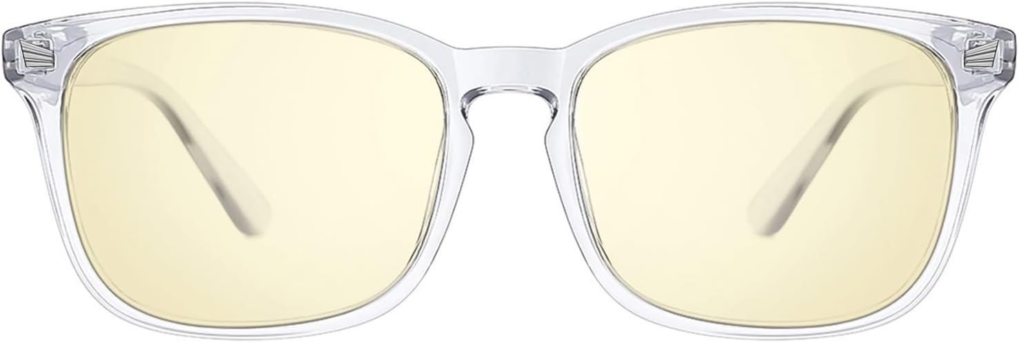 Blue Light Blocking Glasses Photochromic Lens Sunglasses Anti Eyestrain and UVA/UVB for Women and Men