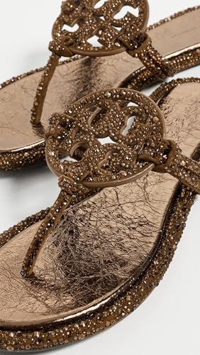 Image of Tory Burch Women's Miller Knotted Pave Sandals