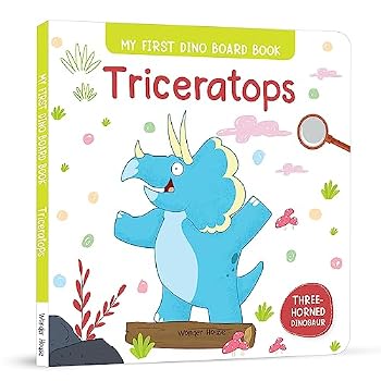 Board book My First Dino Board Book: Triceratops Book