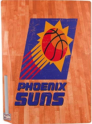 Skinit Decal Gaming Skin Compatible with PS5 Console - Officially Licensed NBA Phoenix Suns Hardwood Classics Design