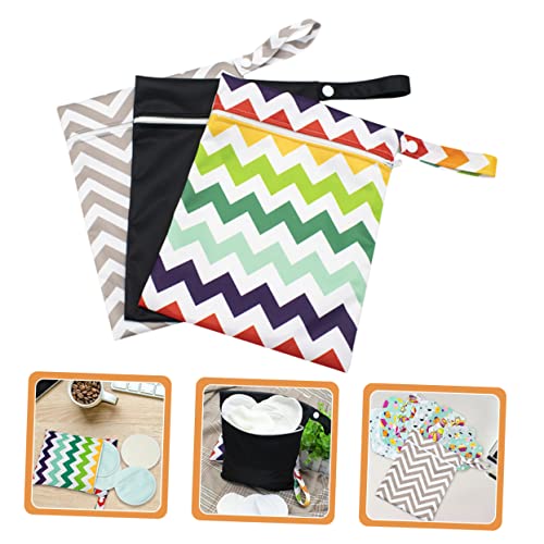 Bolsa organizadora portátil Totority 3pcs para cosméticos y pañales miniatura 6