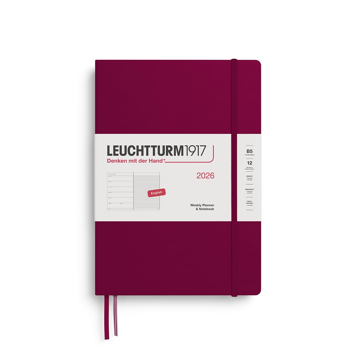 LEUCHTTURM1917 372642 weekkalender & notitieboek
