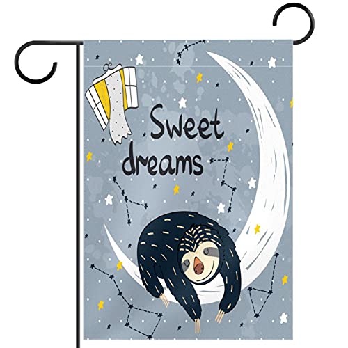 Drapeau de jardin Paresseux Sweet Dream : créez un cocon de douceur extérieur