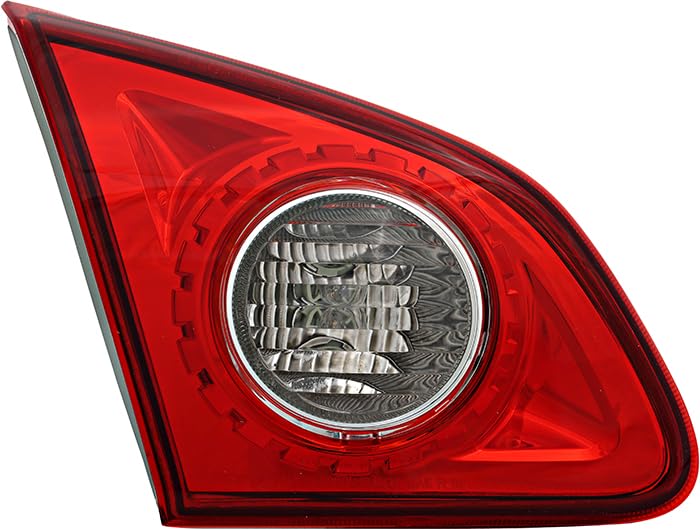 For Nissan Rogue Rogue Select Inner Back Up Reverse Tail Light 2008-2015 | Driver Left Side Taillamp Assembly Replacement