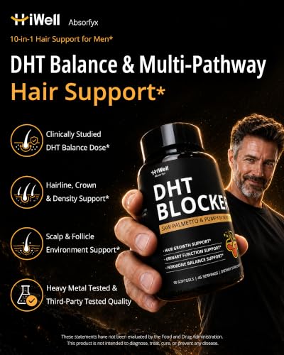 HiWell Absorfyx DHT Blocker for Men
