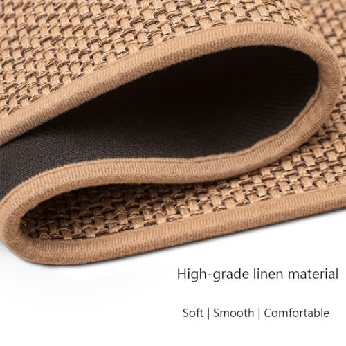 Alfombra antideslizante para escaleras de madera lavable 4