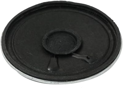 Aexit 50mm Diameter Speaker Repair Silver Tone Black Round Internal Magnet Speaker 8 Speaker Repair Accessories Ohm 1W