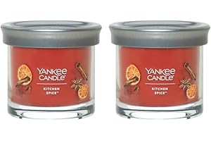 Yankee Candle Kitchen Spice Single Wick Jar Candle, Pack of 2