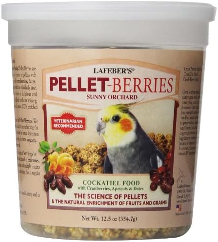Lafeber Company Pellet-Berries For Cockatiel, 12.5-Ounce by LAFEBER COMPANY