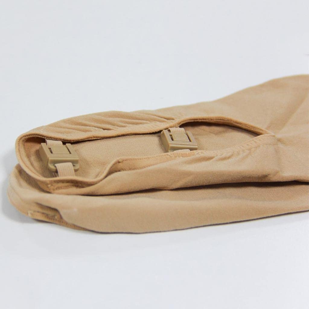 Eiskunstlauf-Strumpfhose für Mädchen und Damen, mit Schnallen, Größe 38-42