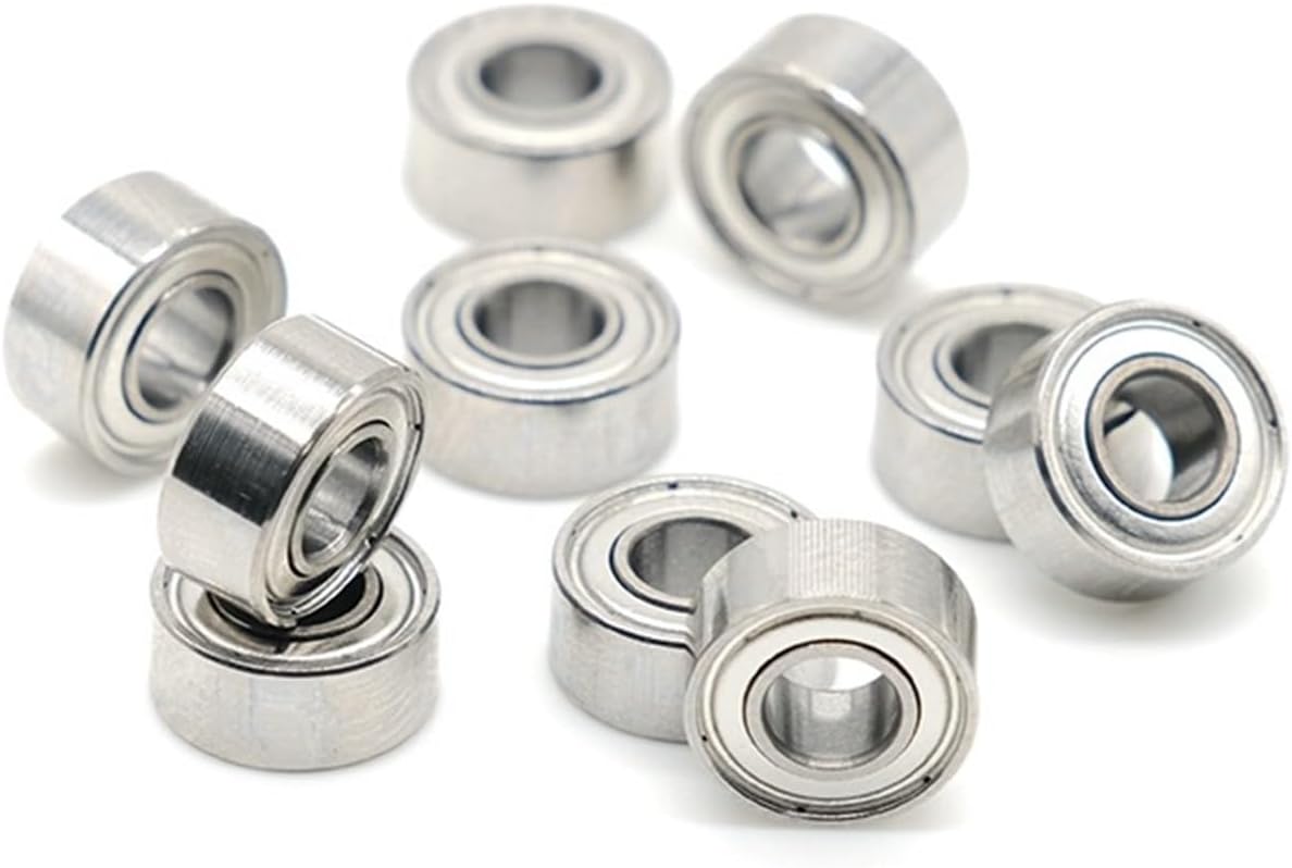 Miniature Bearing 5Pcs S684ZZ CB 4x9x4mm 440 Stainless Steel Hybrid Ceramic Ball Thin Wall Deep Groove Ball Bearings