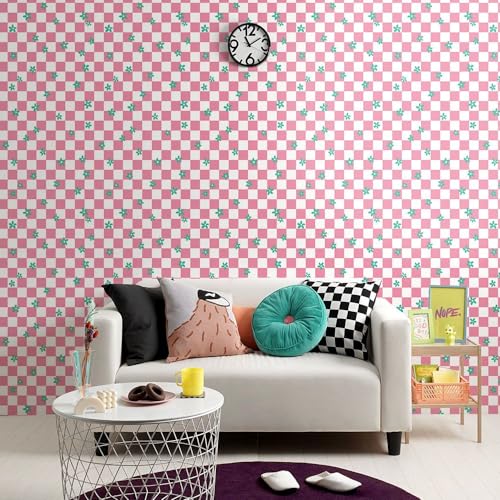 ǎ{ ǎ NX ͂ ǎ̏ォ璣 ̂Ȃǎ  ԕ `FbJ[ sN 49cm×2.5m NWP-FCB03 What's poppin?y󒍐YiELZsz