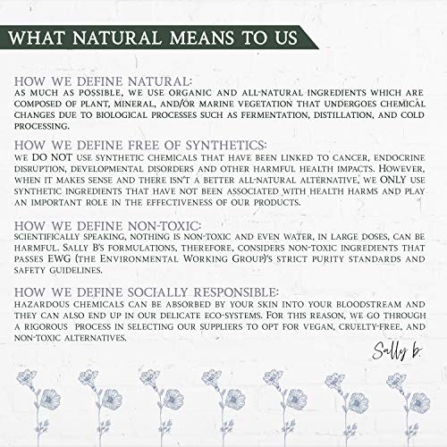 Sally B's Tamanu Luxury Facial Cleanser/ Cleansing Milk For Sensitive Skin/ Ewg Verified/ Redness Relief/ 4Oz #TOP5