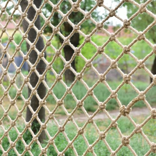 Bezpieczna lina z juty dla dzieci i zwierząt domowych – lina wspinaczkowa drabina domek na drzewie siatka zabezpieczająca balustradę balkonową wszechstronny sprzęt do zabawy na świeżym powietrzu