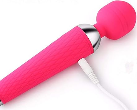 Varita mágica recargable USB Masajeador con cargador Vibrador ...