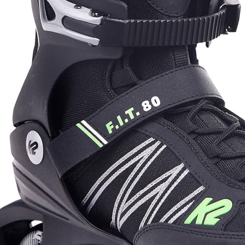K2 F.I.T. 80 Inline Skate Black/Green