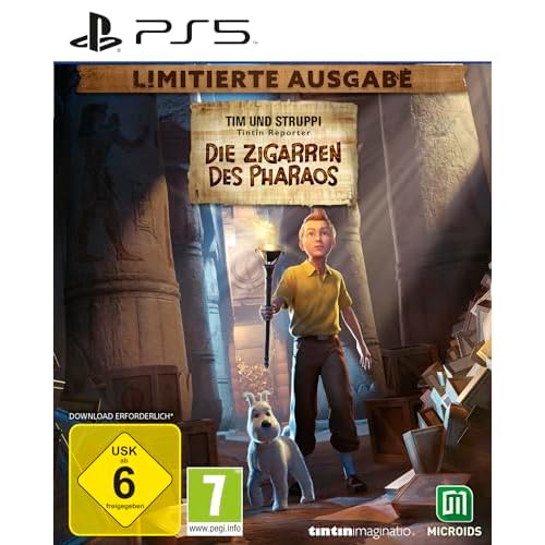 Tintin Reporter, Die Zigarren des Pharaos,1 PS5-Blu-ray Disc (Limited Edition): Für PlayStation 5