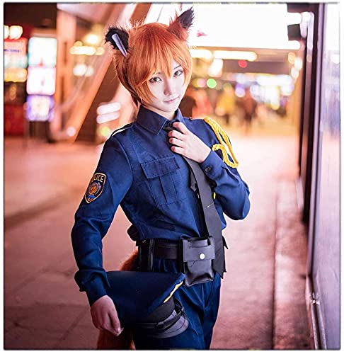 Amazon.co.jp: 花筏cosplay会社 ニック・ワイルド コスプレ 警察服 