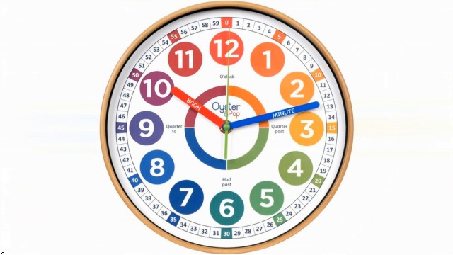 horloge éducative enfants horloge maternelle apprendre - France horloge éducative enfants horloge maternelle apprendre - France