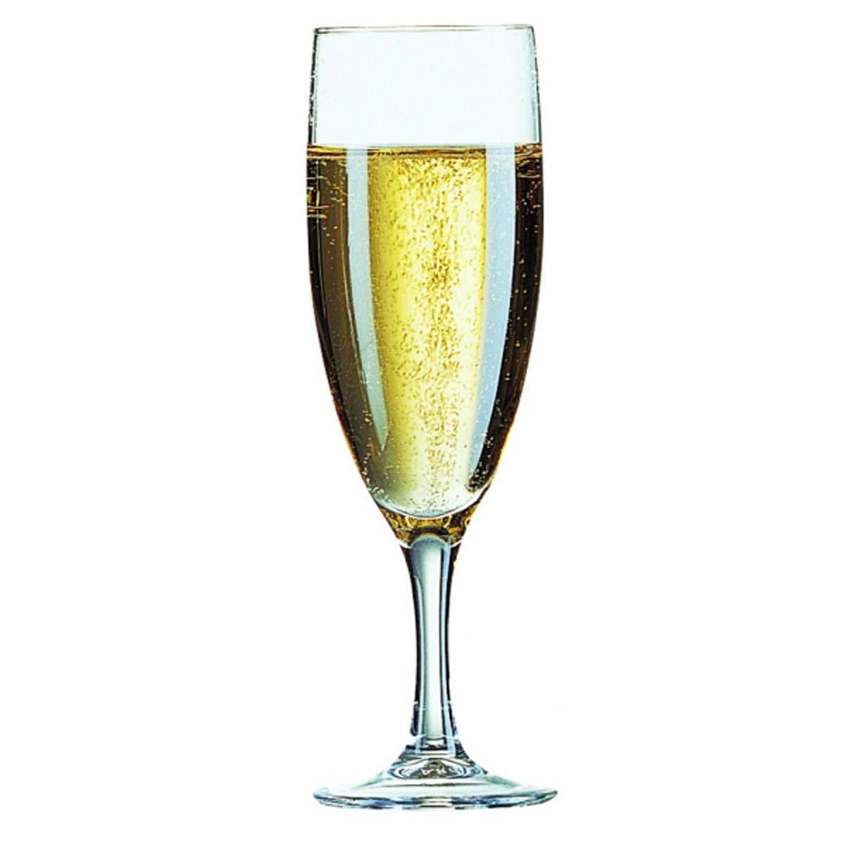 PEGANE Set de 48 flûtes de Champagne en Verre - 13 cl